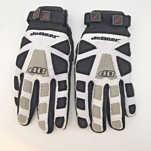 debeer Tempest Lacrosse Field Hockey Gloves Women's M Black & White Sportwear